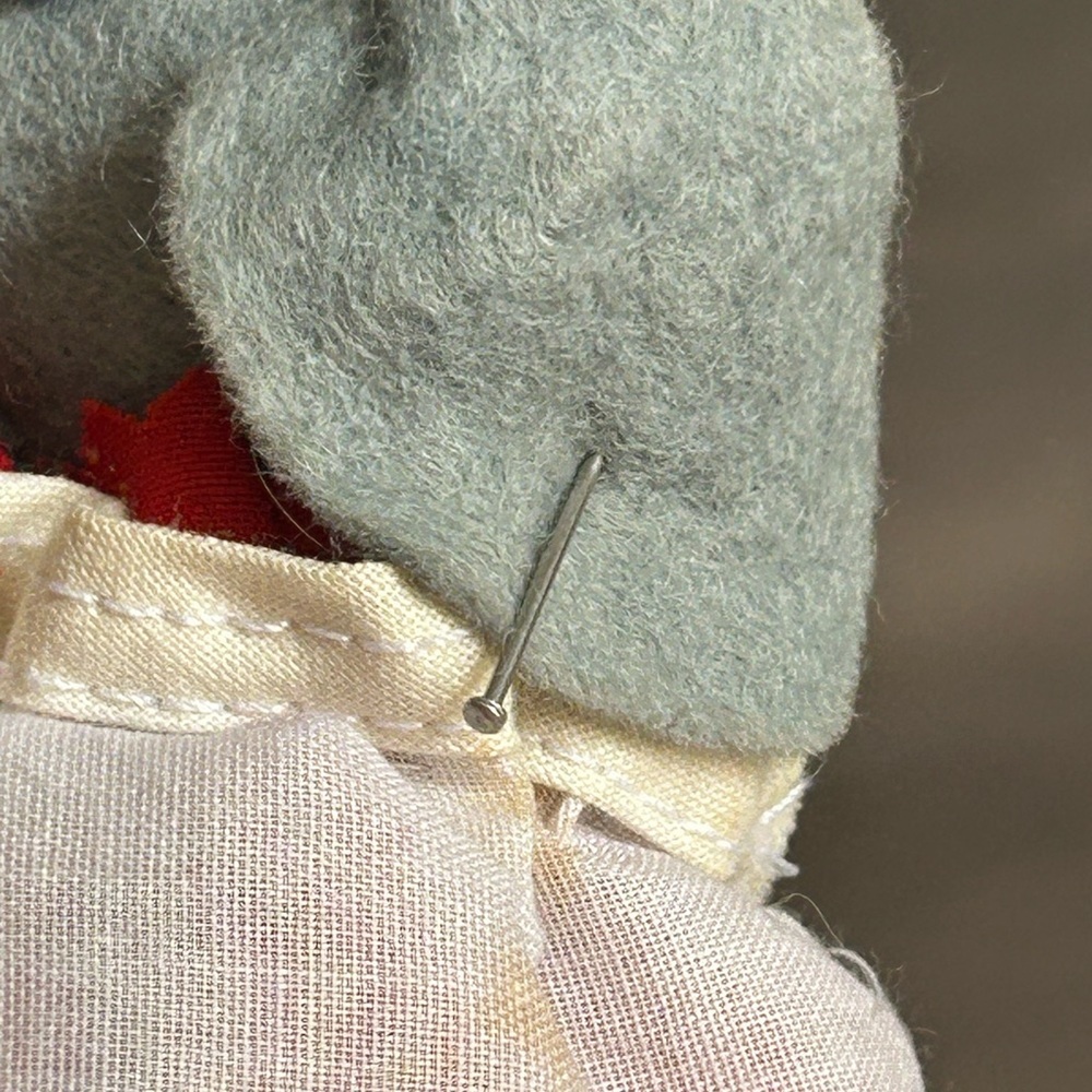 4/$50 Christmas vintage mouse ornament DIY felt 🐭 - Picture 7 of 9